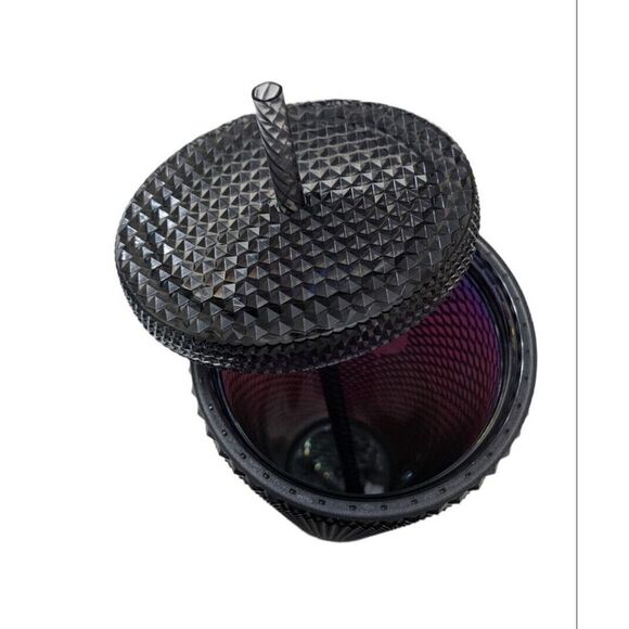 Starbucks Black Studded Tumbler Fall 2020 Iridescent Halloween Spiked Ve… - Picture 4 of 4